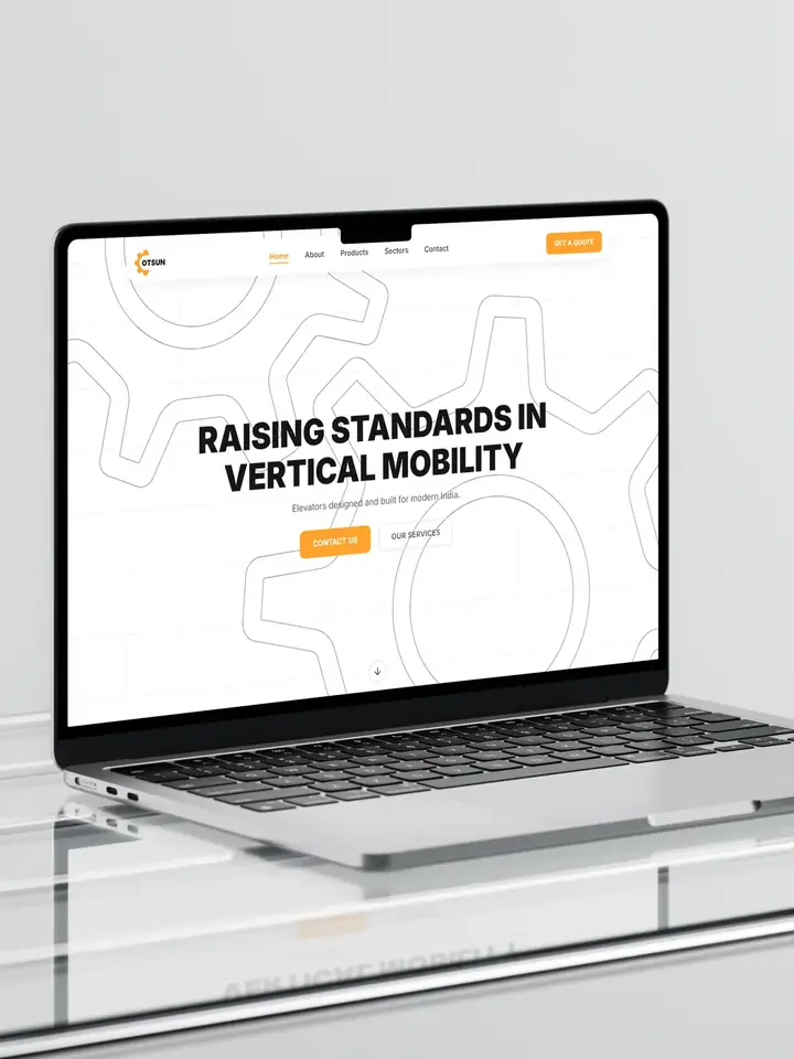 Otsun Elevators: Branding and Website Redesign