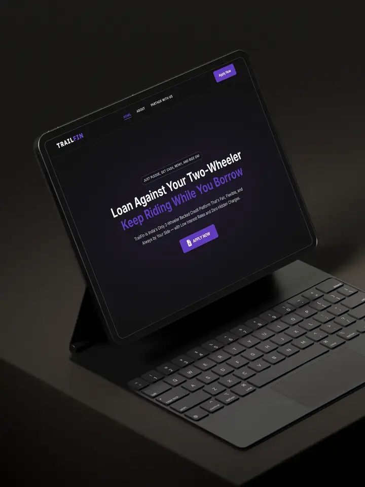 TrailFin: Fintech Branding and Web Platform