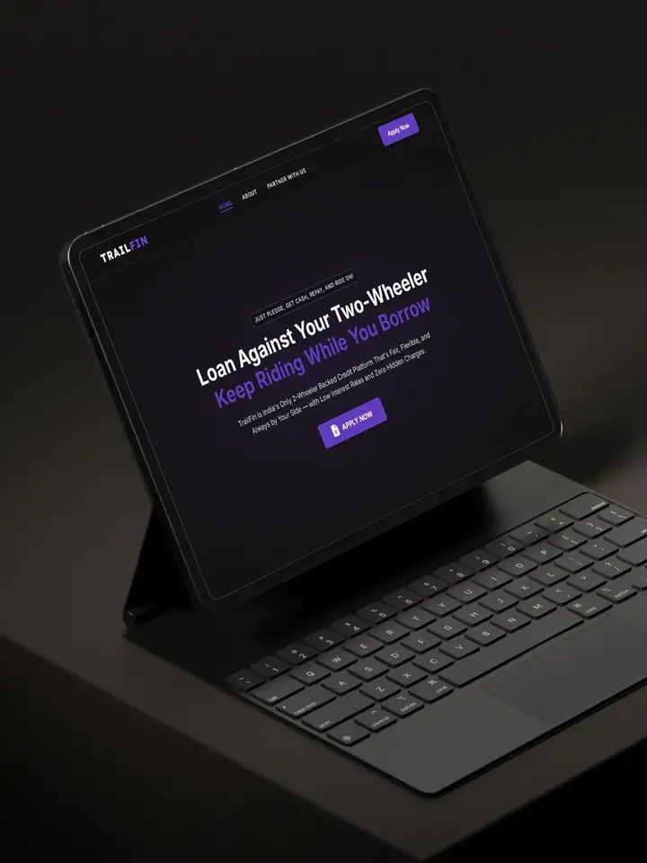 TrailFin: Fintech Branding and Web Platform