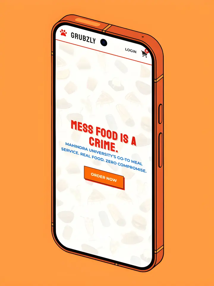 Grubzly Campus Ordering Platform for Mahindra University